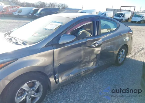 2014 Hyundai Elantra Se из США, поврежденный, VIN 5NPDH4AEXEH530594